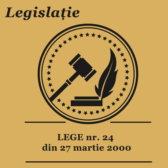 LEGE nr. 24 din 27 martie 2000