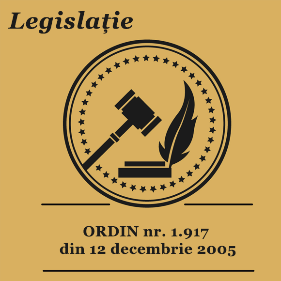 ORDIN nr. 1.917 din 12 decembrie 2005