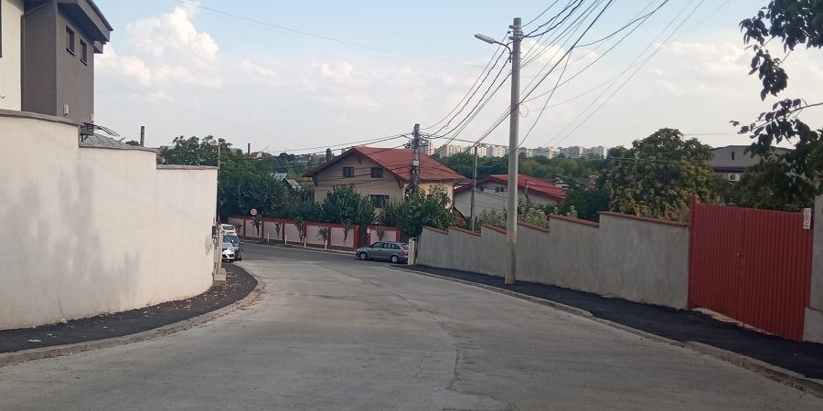 Lucrări finalizate de reparație pe segmentul de drum dintre strada Dobroești – Fundeni și strada Energiei.