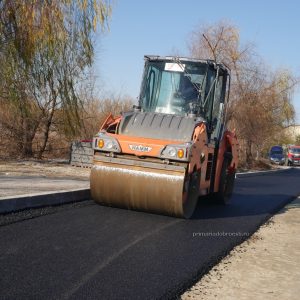 Lucrari de asfaltare pe Aleea Lacului  – Foto 27.12.2023